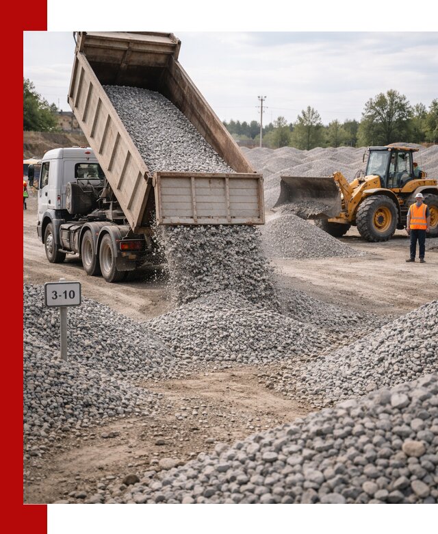 Гранитный щебень фракции 3–10: доставка и продажа в Узловой