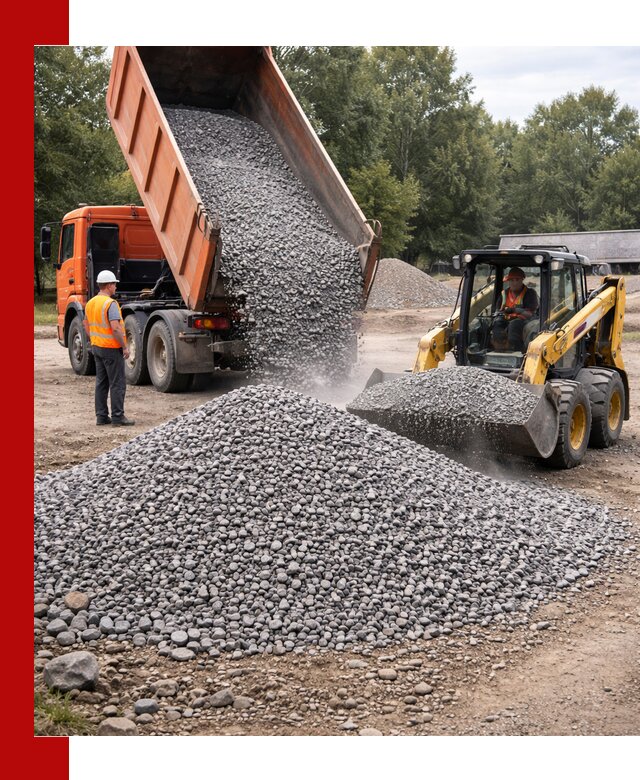 Купить гранитный щебень фракции 5–10 в Узловой с доставкой