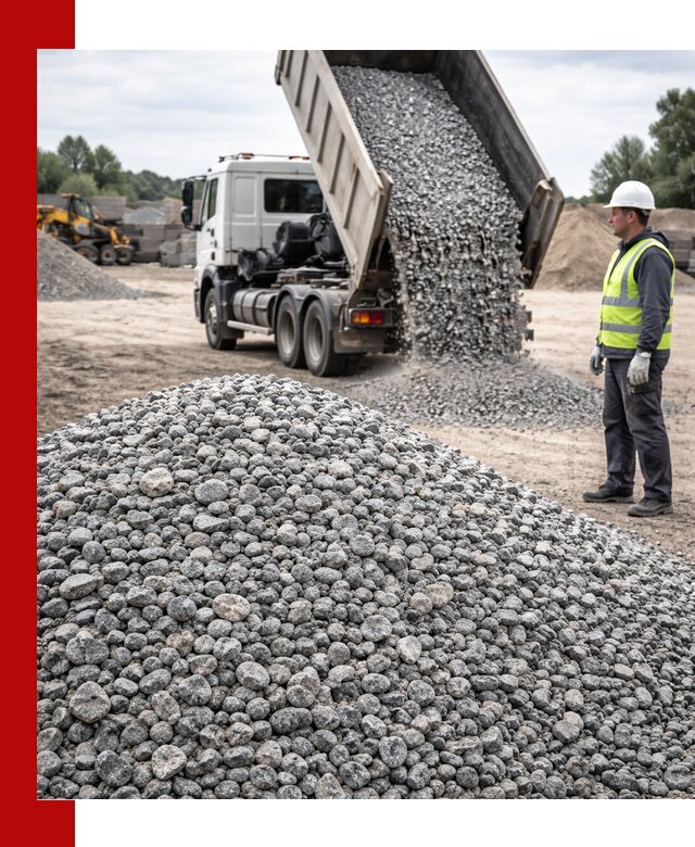 Доставка и продажа гранитного щебня фракции 5-20 в Узловой