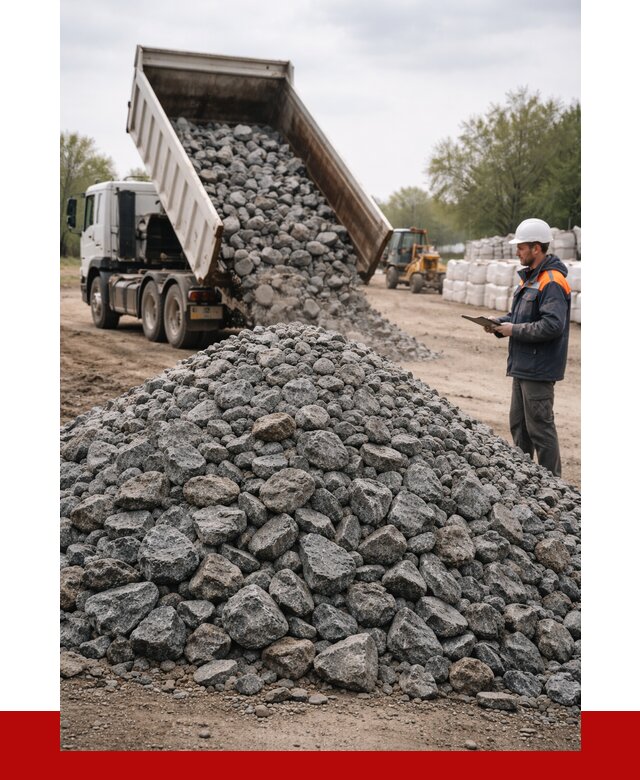 Гранитный щебень фракция 100-200 в Узловой от 4278 р. ПРОНЕРУДЗлв