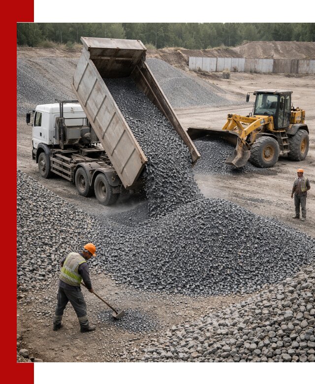 Щебень габбро-диабаз фр. 5-20 с доставкой в Узловой