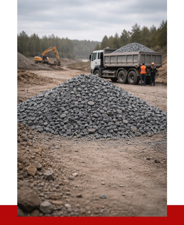 Щебень габбро диабаз фракция 40-70 в Узловой от 2241 р-ПРОНЕРУДЗлв