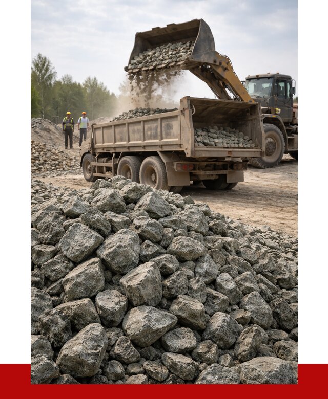 Щебень габбро диабаз фракция 70-150 в Узловой от 2852 р.|ПРОНЕРУДЗлв