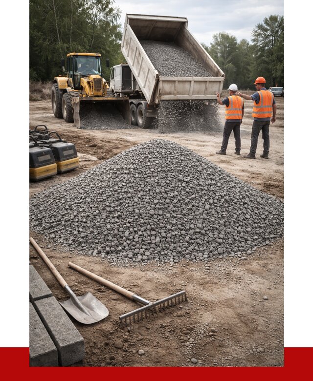 Гравийный щебень купить в Узловой от 2241 р. ПРОНЕРУДЗлв