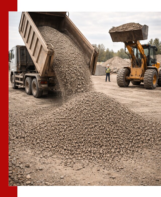 Гравийный щебень фракция 3–10 с доставкой в Узловой