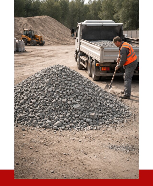 Гравийный щебень фракция 5-10 в Узловой от 2241 р. | ПРОНЕРУДЗлв