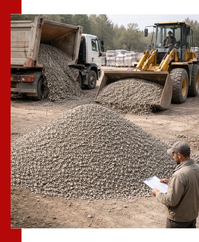 Гравийный щебень фракция 5–10 с доставкой в Узловой