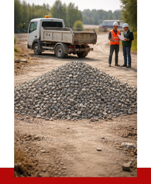 Гравийный щебень фракция 20-40 в Узловой от 1222 р. | ПРОНЕРУДЗлв