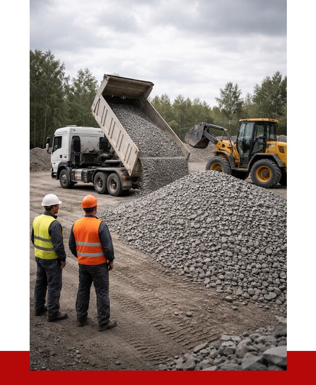 Гравийный щебень фракция 40-70 в Узловой от 9676р | ПРОНЕРУДЗлв