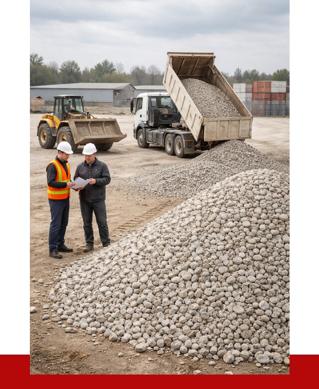 Известняковый щебень в Узловой от 1426 р. доставка | ПРОНЕРУДЗлв