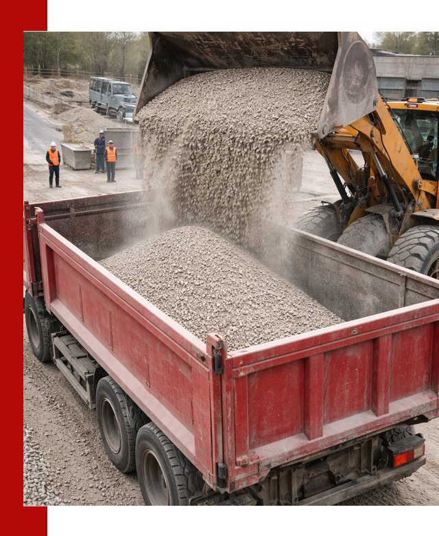 Купить известняковый щебень фракции 0-5 с доставкой в Узловой