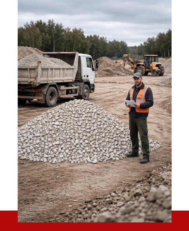 Доломитовый щебень в Узловой купить от 2241 р., ПРОНЕРУДЗлв