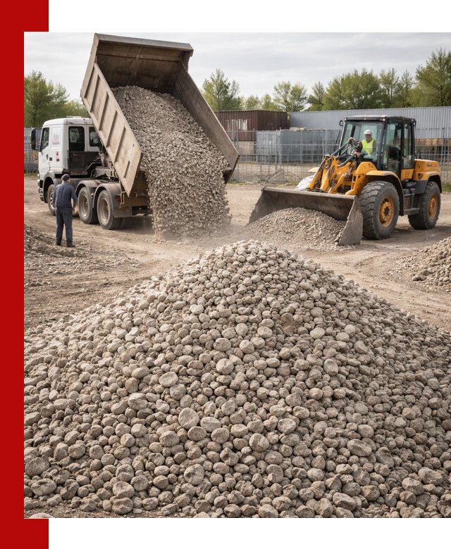 Доломитовый щебень фракции 20–41 с доставкой в Узловой