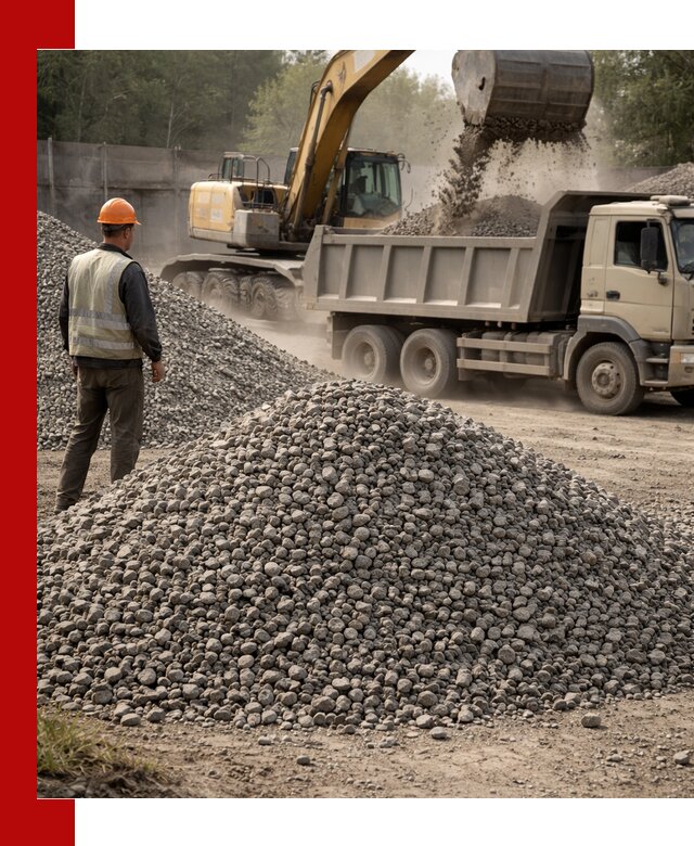Шлаковый щебень фракция 5-20 с доставкой в Узловой