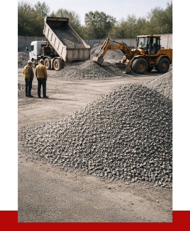Вторичный щебень фр. 5-20 в Узловой от 1630 р. - ПРОНЕРУДЗлв