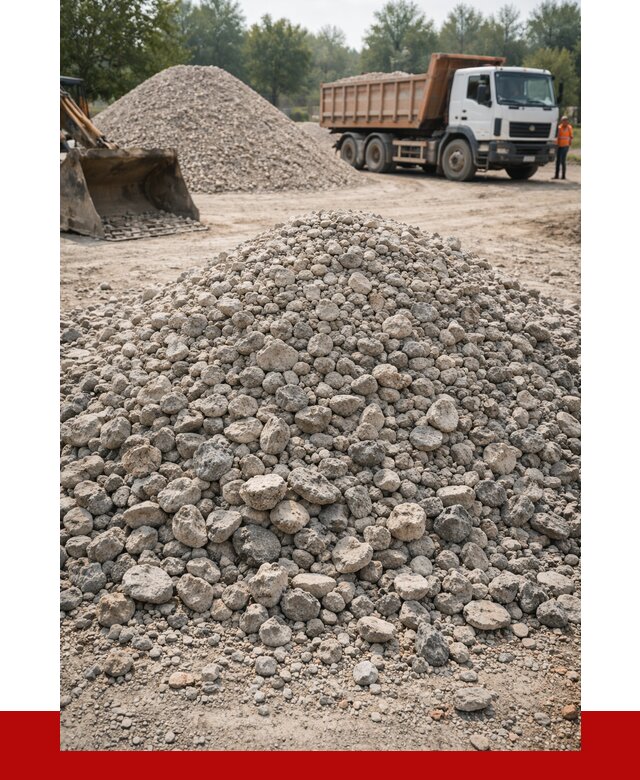 Вторичный щебень фракция 20-40 в Узловой от 2241 р ПРОНЕРУДЗлв