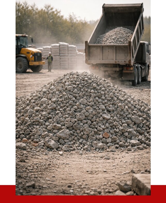 Вторичный щебень фракция 70-150 в Узловой от 1426 р. | ПРОНЕРУДЗлв