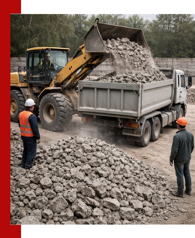 Вторичный щебень фракция 70–150 в Узловой с доставкой