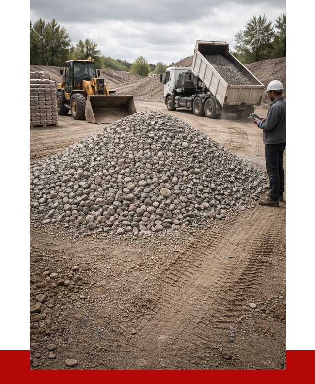 Купить бетонный щебень в Узловой, от 3259 р. ПРОНЕРУДЗлв