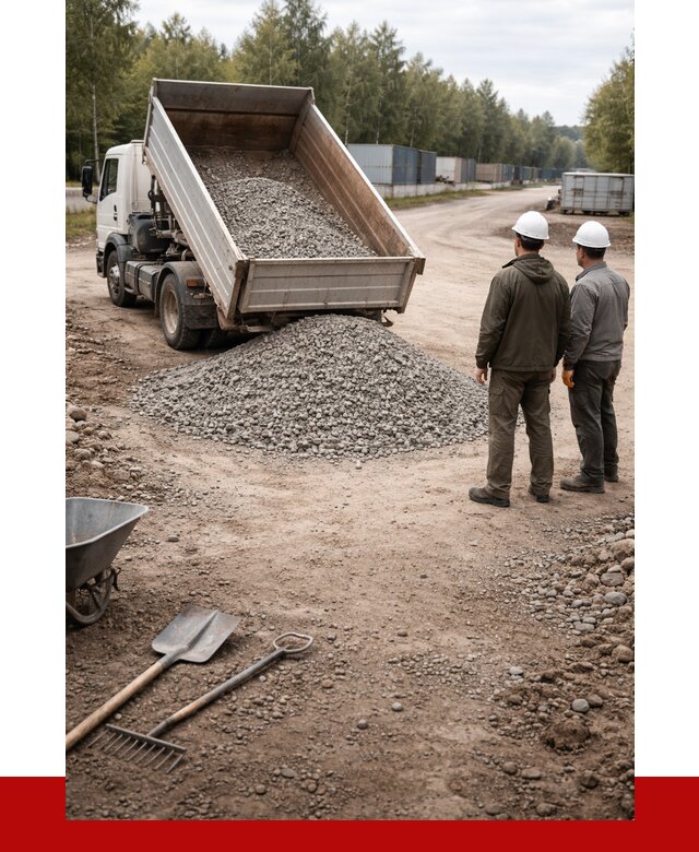 Бетонный щебень фракция 5-20 в Узловой от 3259 р., ПРОНЕРУДЗлв