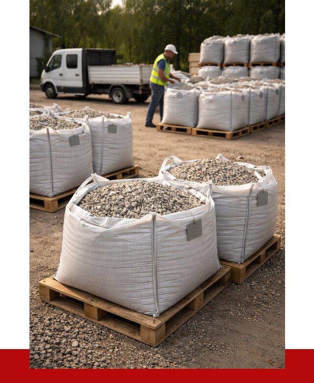 Щебень в мешках с доставкой в Узловой от 4278 р. | ПРОНЕРУДЗлв