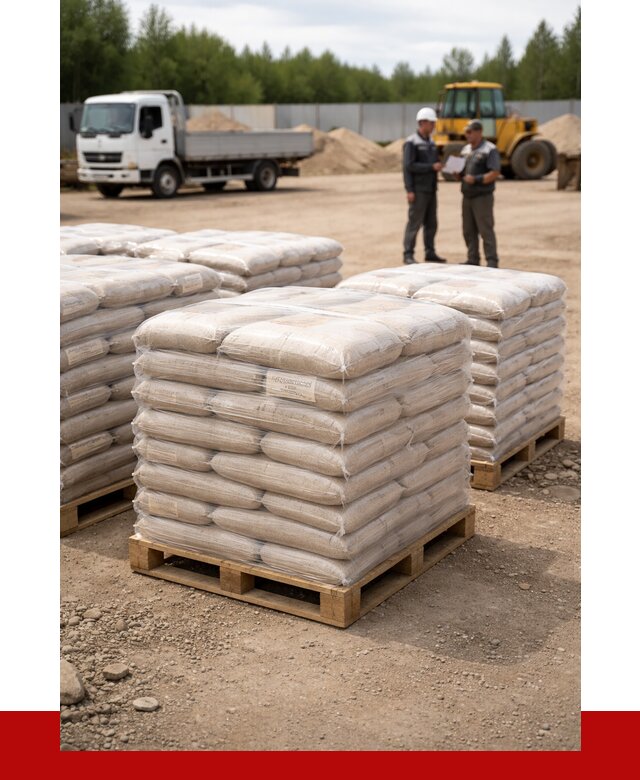 Карьерный песок в мешках в Узловой от 1222 р. - ПРОНЕРУДЗлв