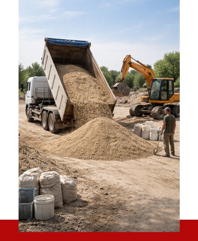 Купить речной песок в Узловой от 1222 р. за куб | ПРОНЕРУДЗлв
