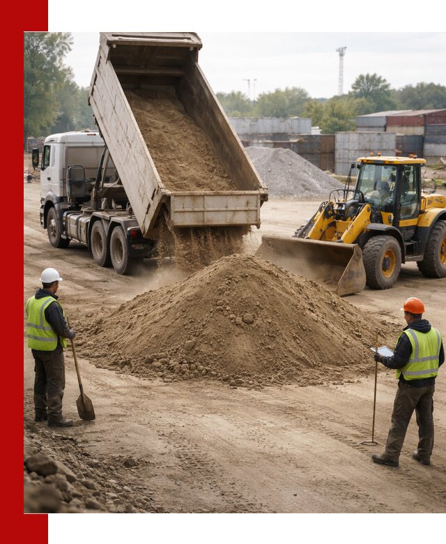 Доставка и продажа пескогрунта оптом и в розницу в Узловой