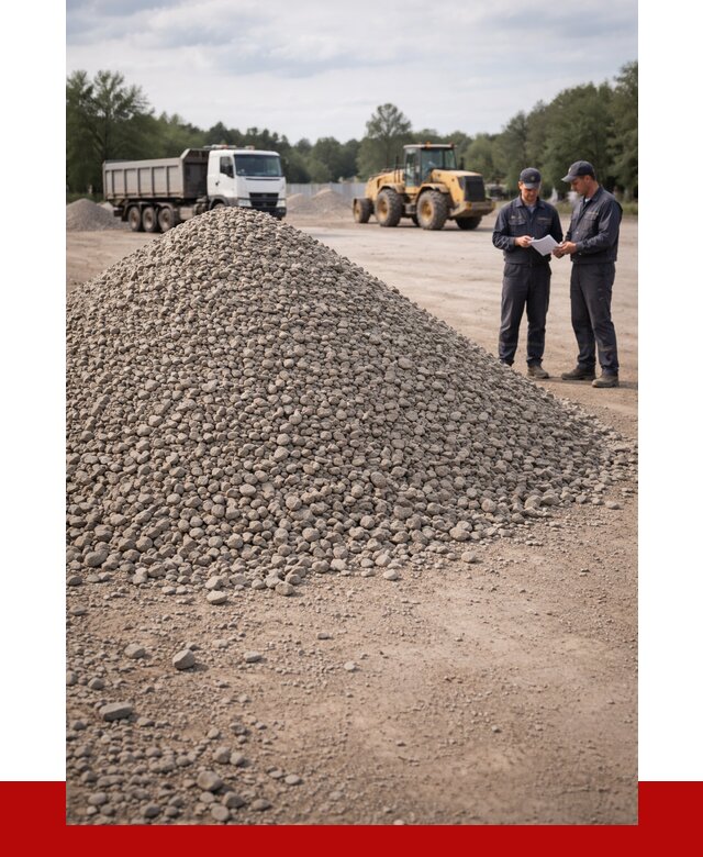 Купить гравий фракция 40-70 в Узловой от 1222 р. | ПРОНЕРУДЗлв