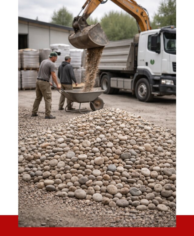 Галька декоративная в Узловой от 3259 р. за куб | ПРОНЕРУДЗлв