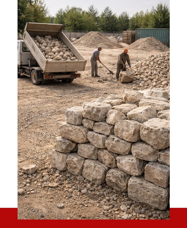 Бутовый камень известняковый в Узловой от 4278 р. | ПРОНЕРУДЗлв