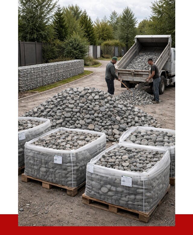 Камень для габионов в Узловой от 4278 р. за куб | ПРОНЕРУДЗлв