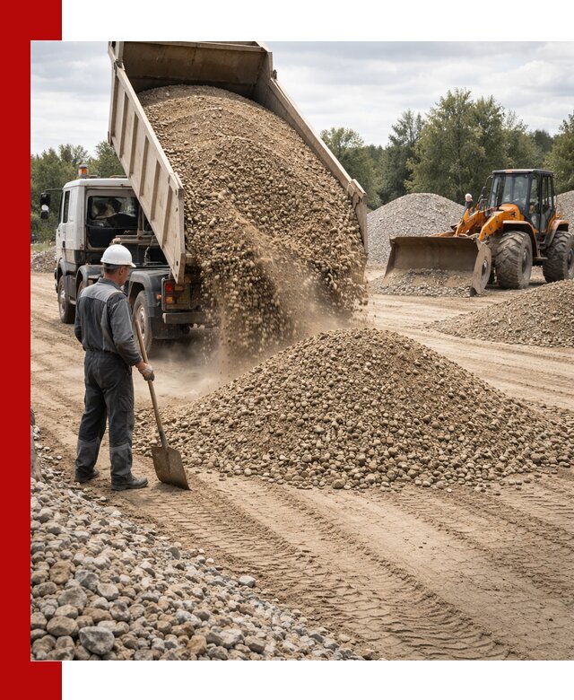 Доставка щпс С3 в Узловой самосвалами и бортовыми грузовиками
