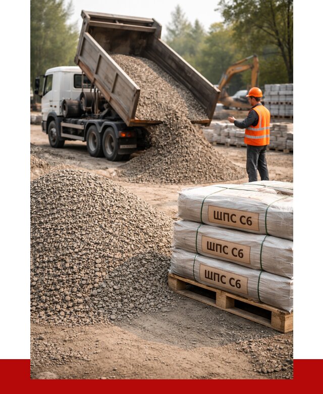 ЩПС С6 в Узловой с доставкой от 2241 р. за куб | ПРОНЕРУДЗлв