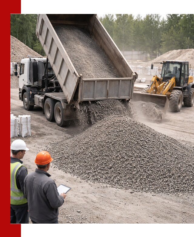 Доставка и продажа гранитного отсева 0-10 в Узловой