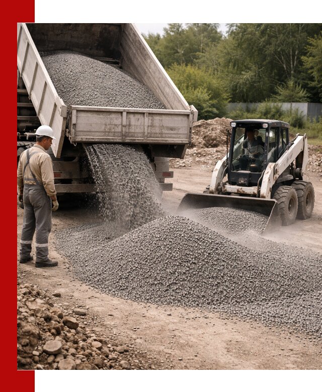 Доставка гравийного отсева 0-5 в Узловой оптом и в розницу