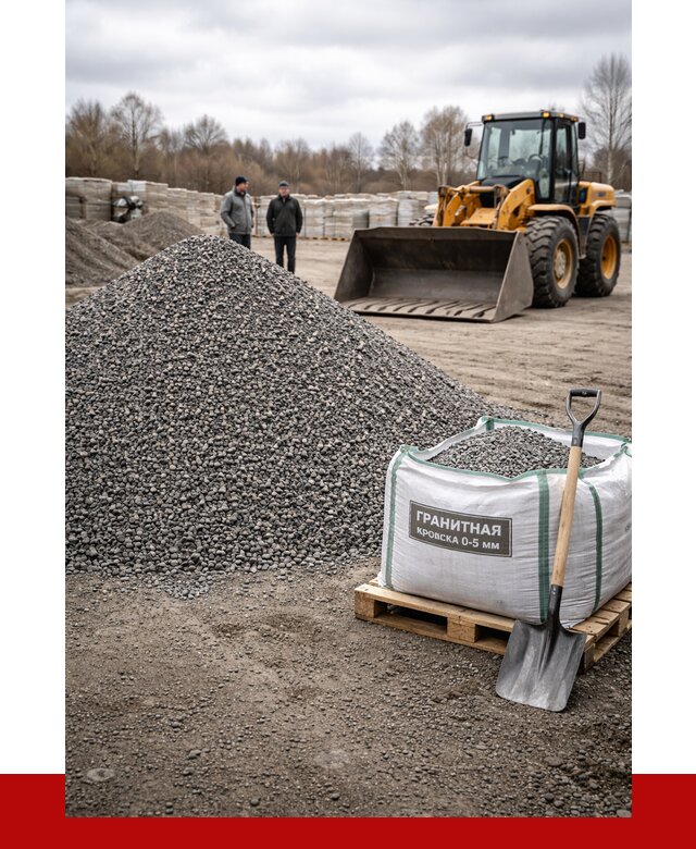 Купить гранитную крошку в Узловой от 4889 р. с доставкой | ПРОНЕРУДЗлв