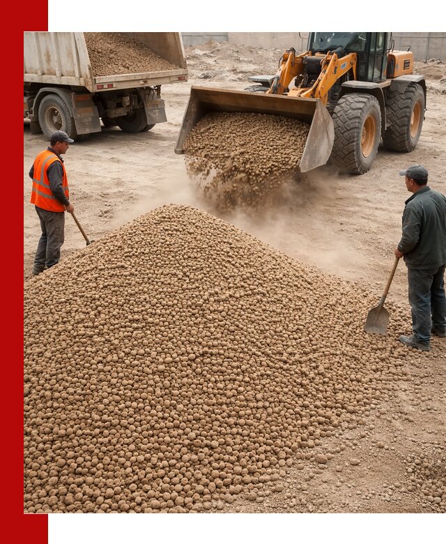 Керамзит фракция 10-20 с доставкой в Узловой