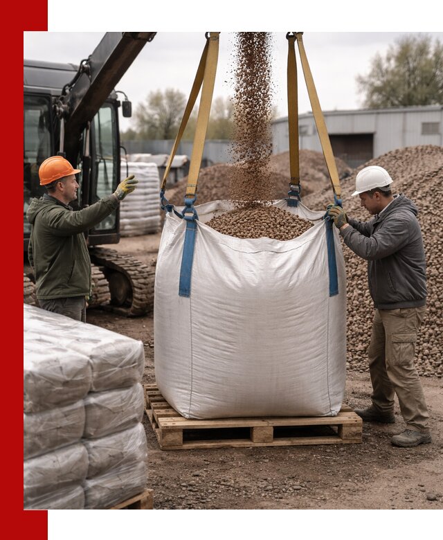 Керамзит в биг-бегах с доставкой в Узловой