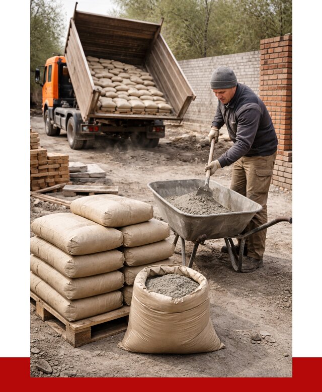 Купить сухую смесь для кладки в Узловой от 1222 р. | ПРОНЕРУДЗлв