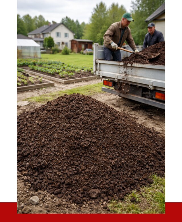 Плодородный грунт в Узловой с доставкой от 4278 р. | ПРОНЕРУДЗлв