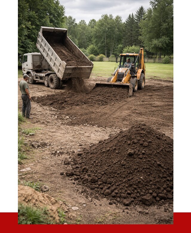 Грунт для выравнивания участка в Узловой от 1222 р. | ПРОНЕРУДЗлв