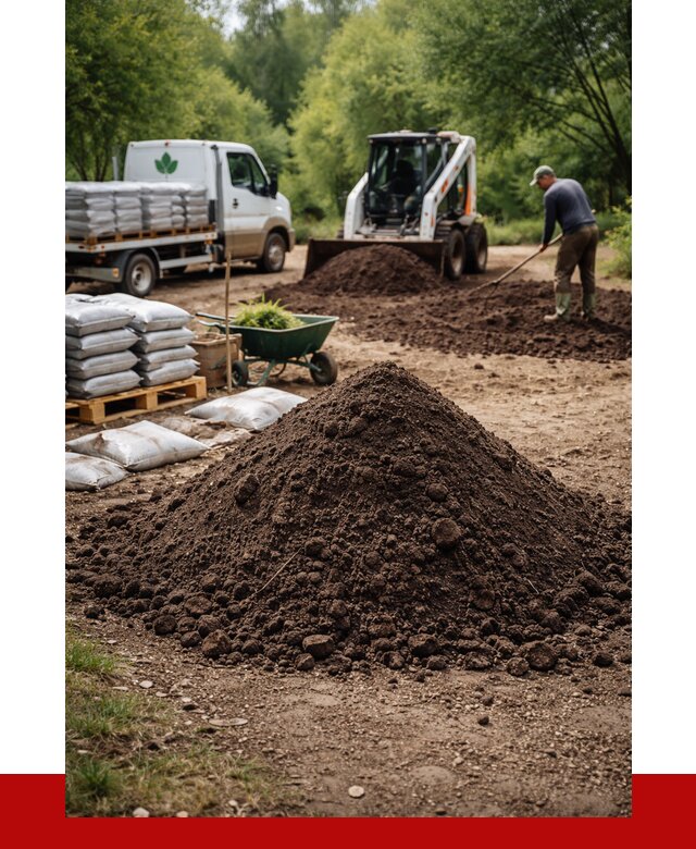 Грунт для озеленения с доставкой в Узловой от 1833 р. | ПРОНЕРУДЗлв