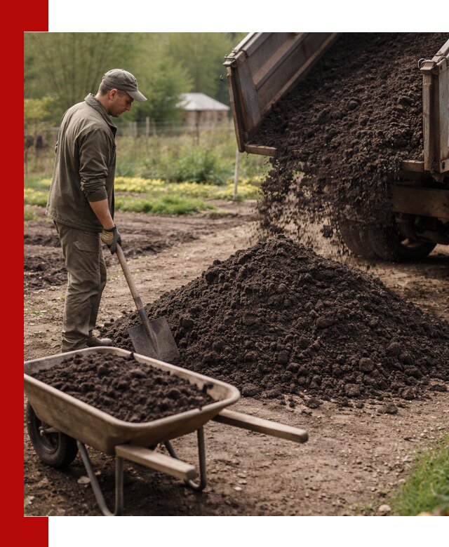 Доставка качественной земли для огорода в Узловой