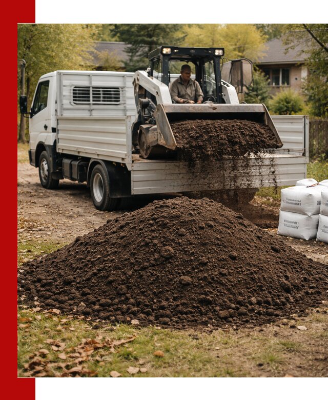 Доставка садовой земли в больших объёмах в Узловой
