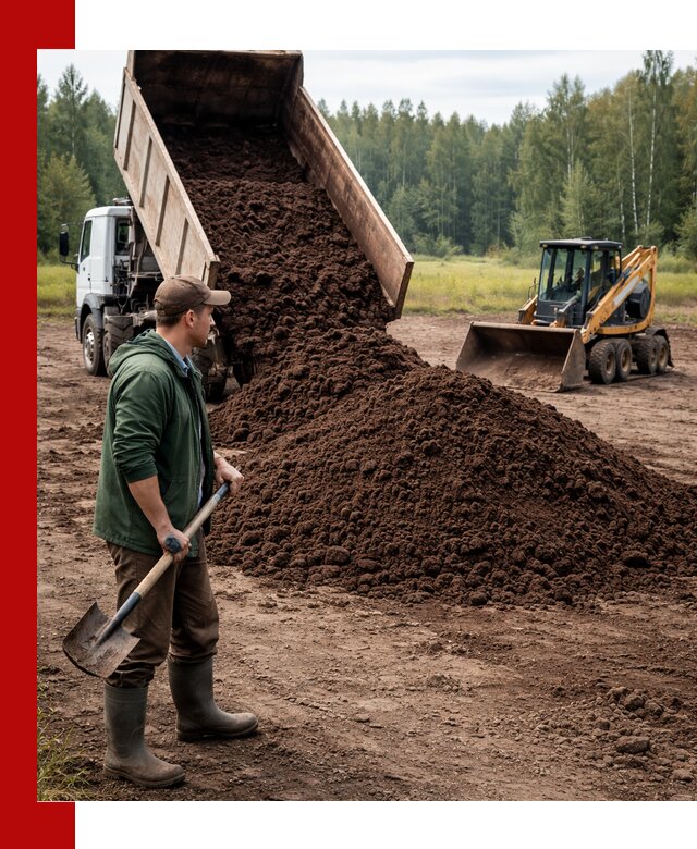 Купить верховой торф с доставкой в Узловой для садоводства и растений