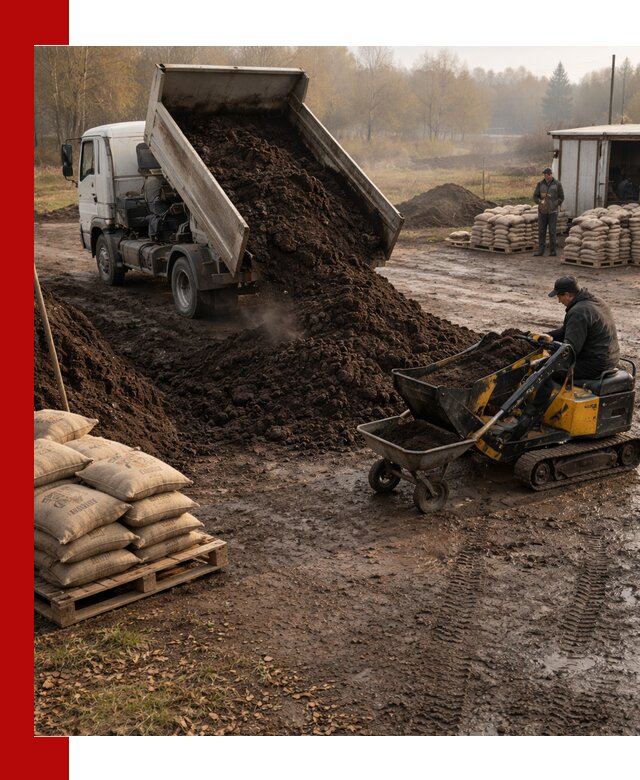 Кислый торф в доставке по выгодным ценам в Узловой