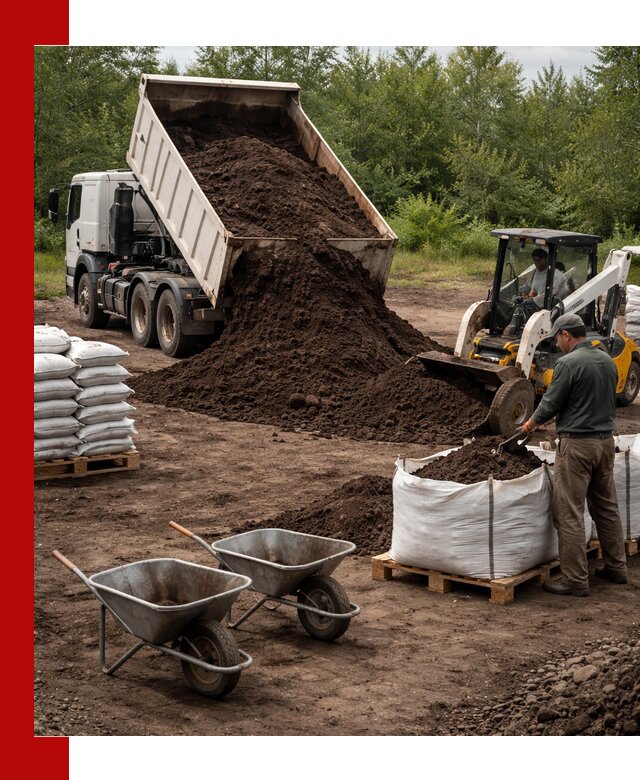 Доставка и продажа торфогрунта в Узловой оптом и в розницу