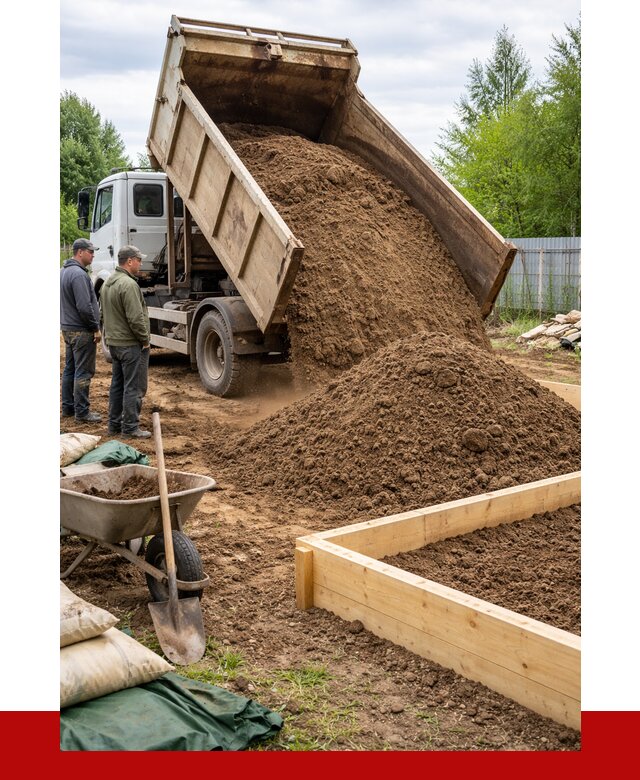 Торфо песчаная смесь в Узловой с доставкой от 1884 р. | ПРОНЕРУДЗлв