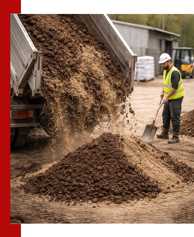 Доставка торфо-песчаной смеси в Узловой для строительства и озеленения